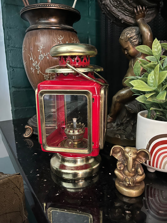 Vintage red lantern