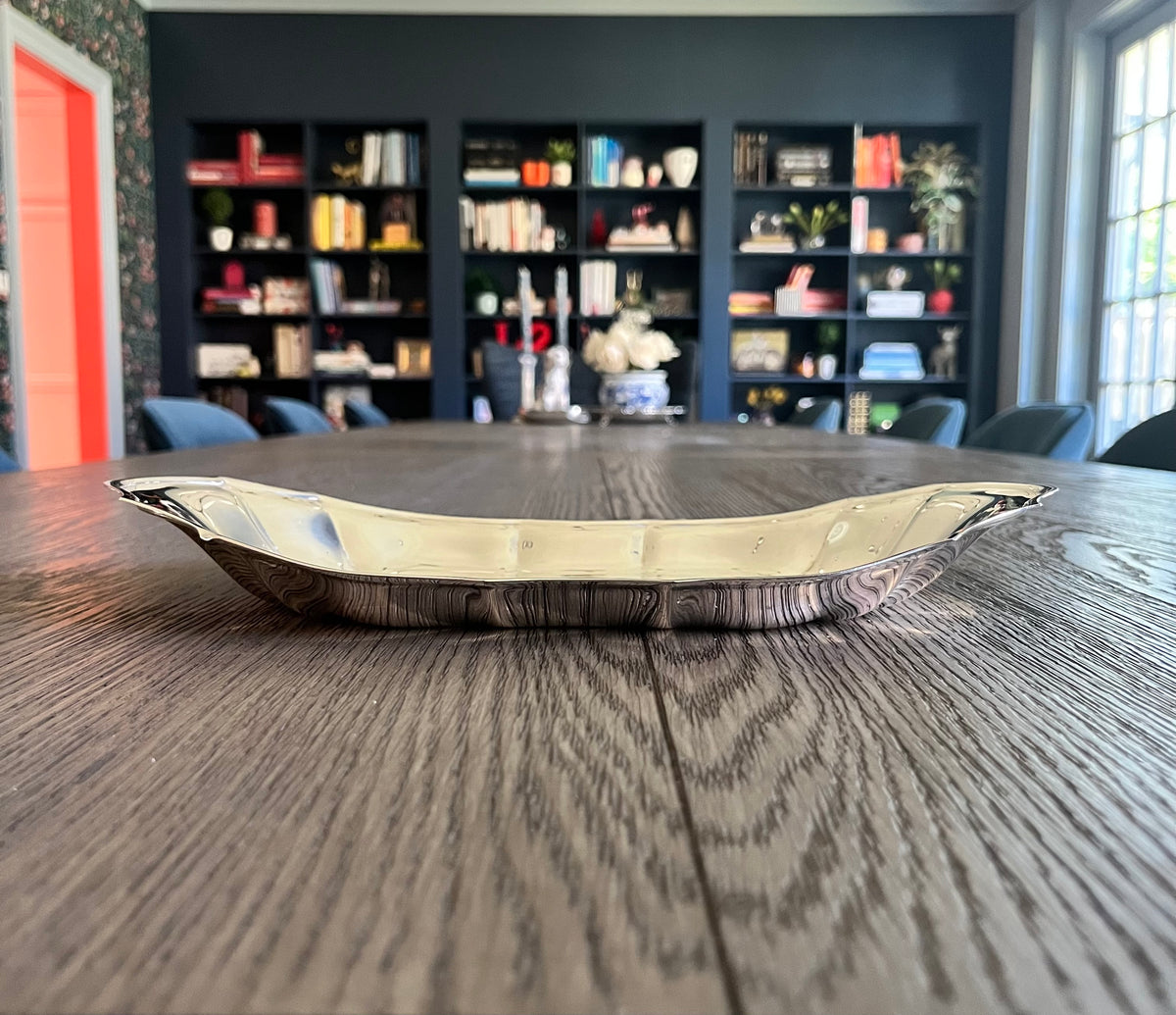 Midge | Scalloped Silver Vanity Tray